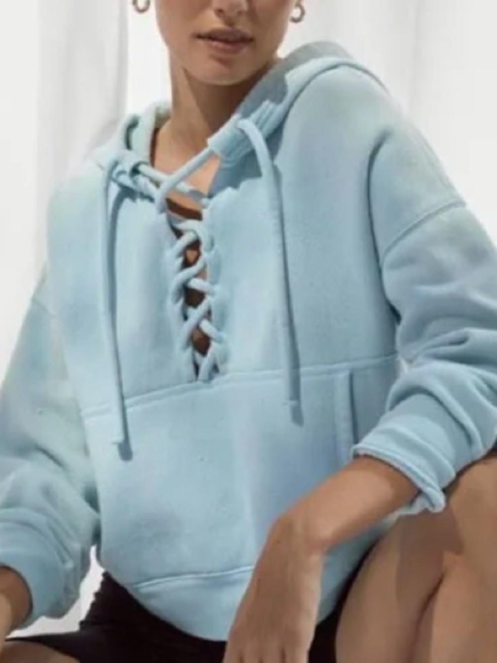 FREE PEOPLE BELIEVE IT HOODIE